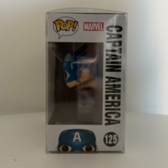 Pop! Funko Marvel Captain America #125 - Picture 2 of 4